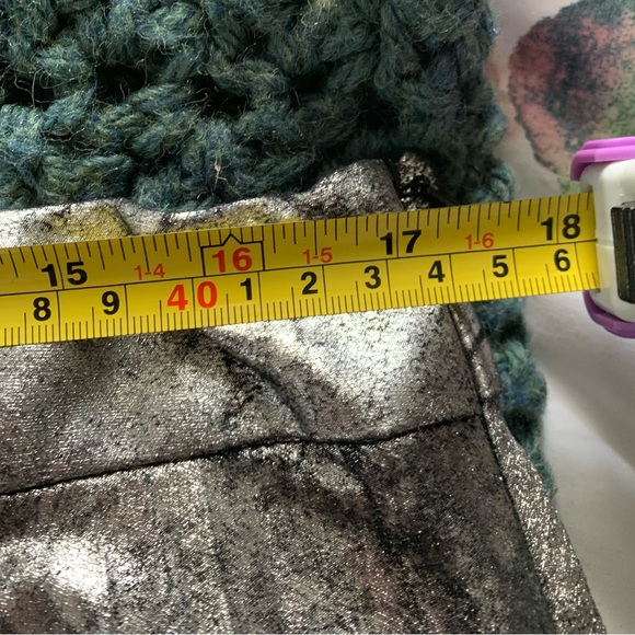 Halogen Metallic Pleated Skirt - Picture 7 of 7